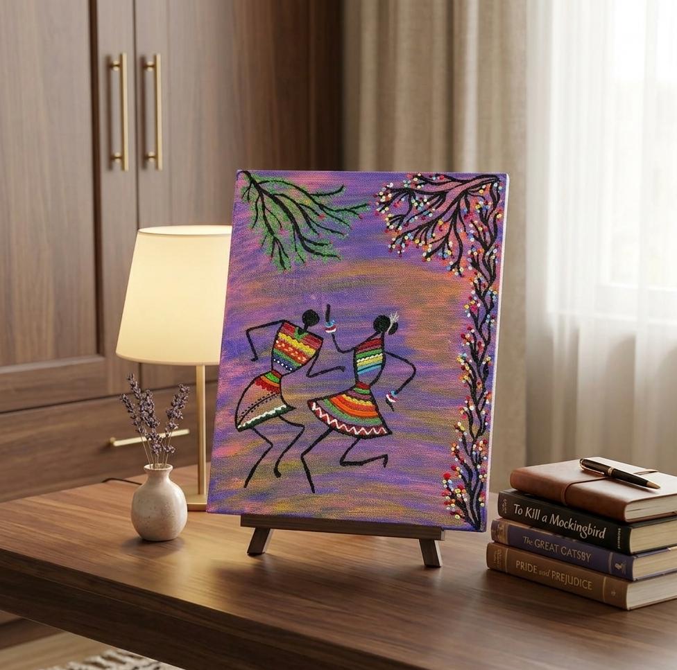 Multicolor Duo Canvas