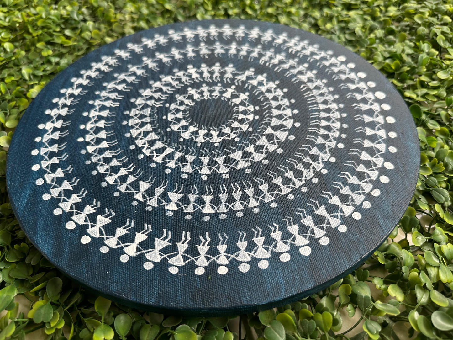 Round Canvas Painting
