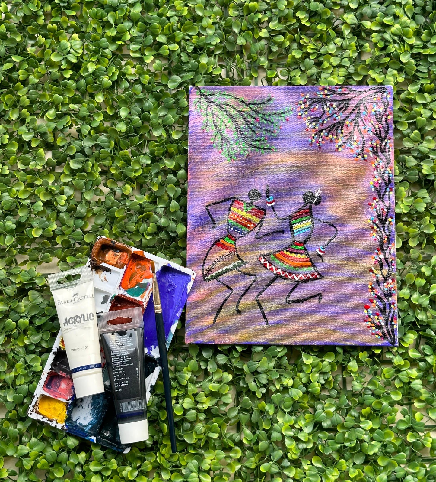 Multicolor Duo Canvas