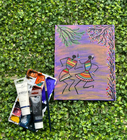 Multicolor Duo Canvas