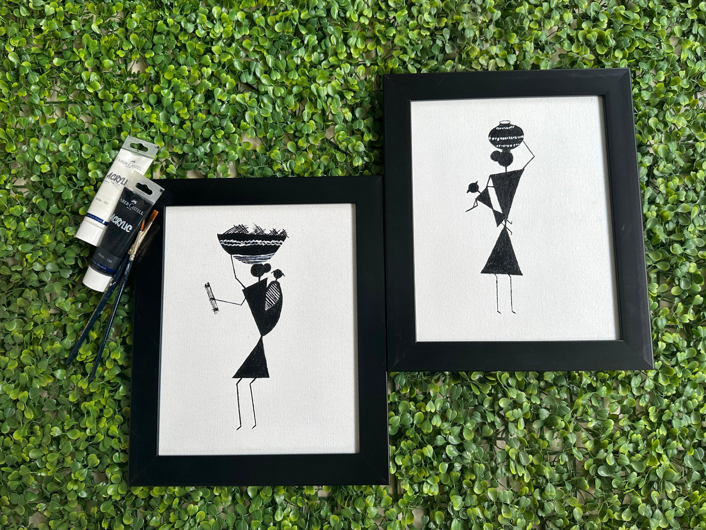Maa Canvas Painting