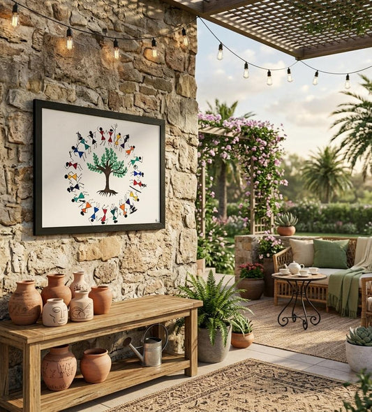 Spirit Tree Unity Canvas Painting (Multicolor)