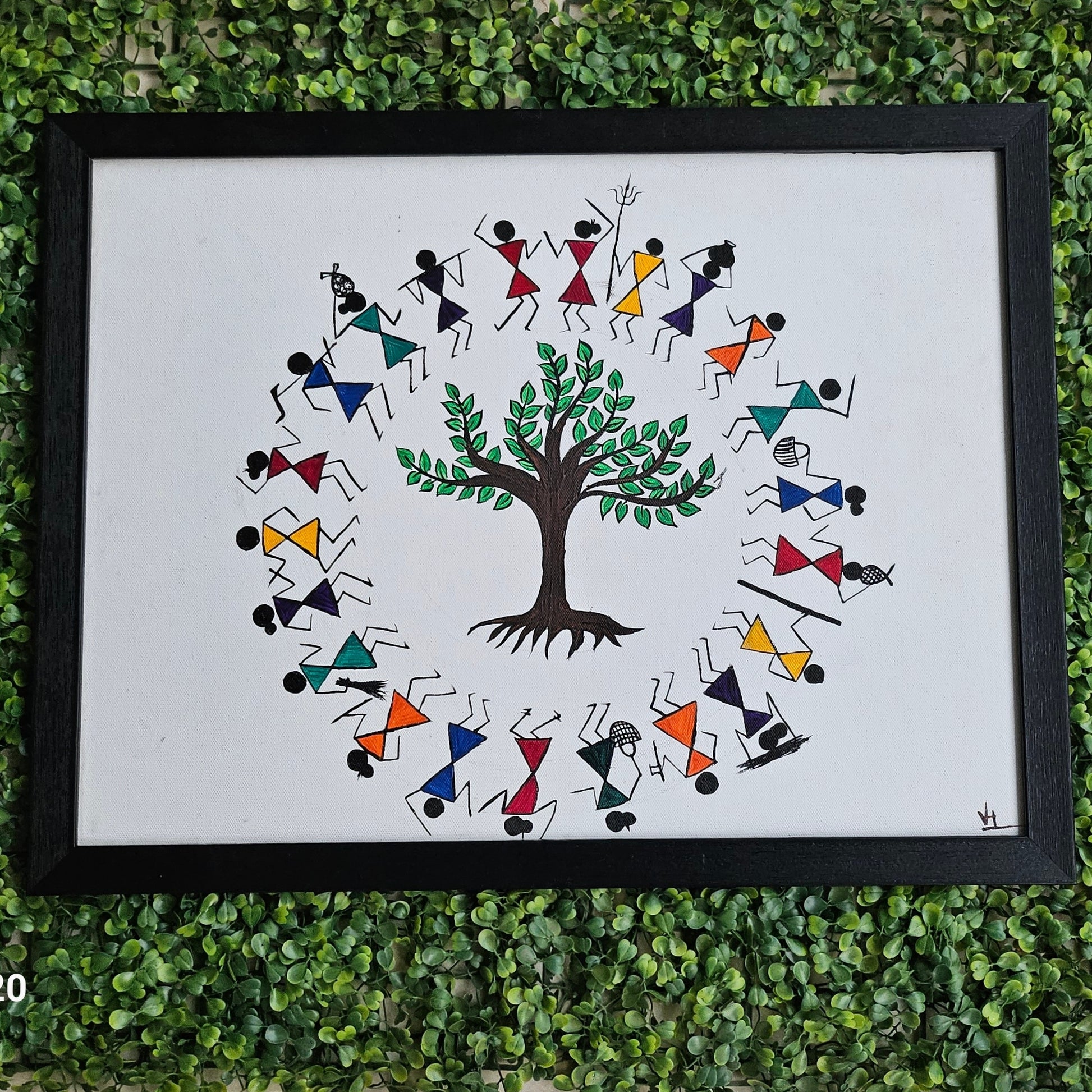 Spirit Tree Unity Canvas Painting (Multicolor)