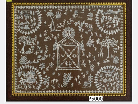 Trible Culture Canvas Painting