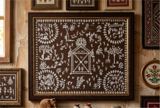 Trible Culture Canvas Painting
