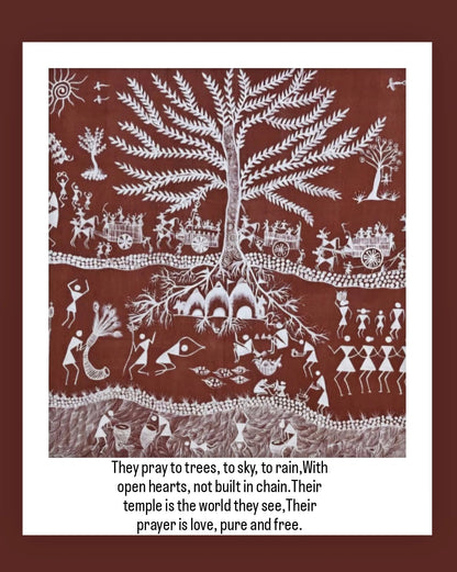 Roots of Rituals Canvas Painting