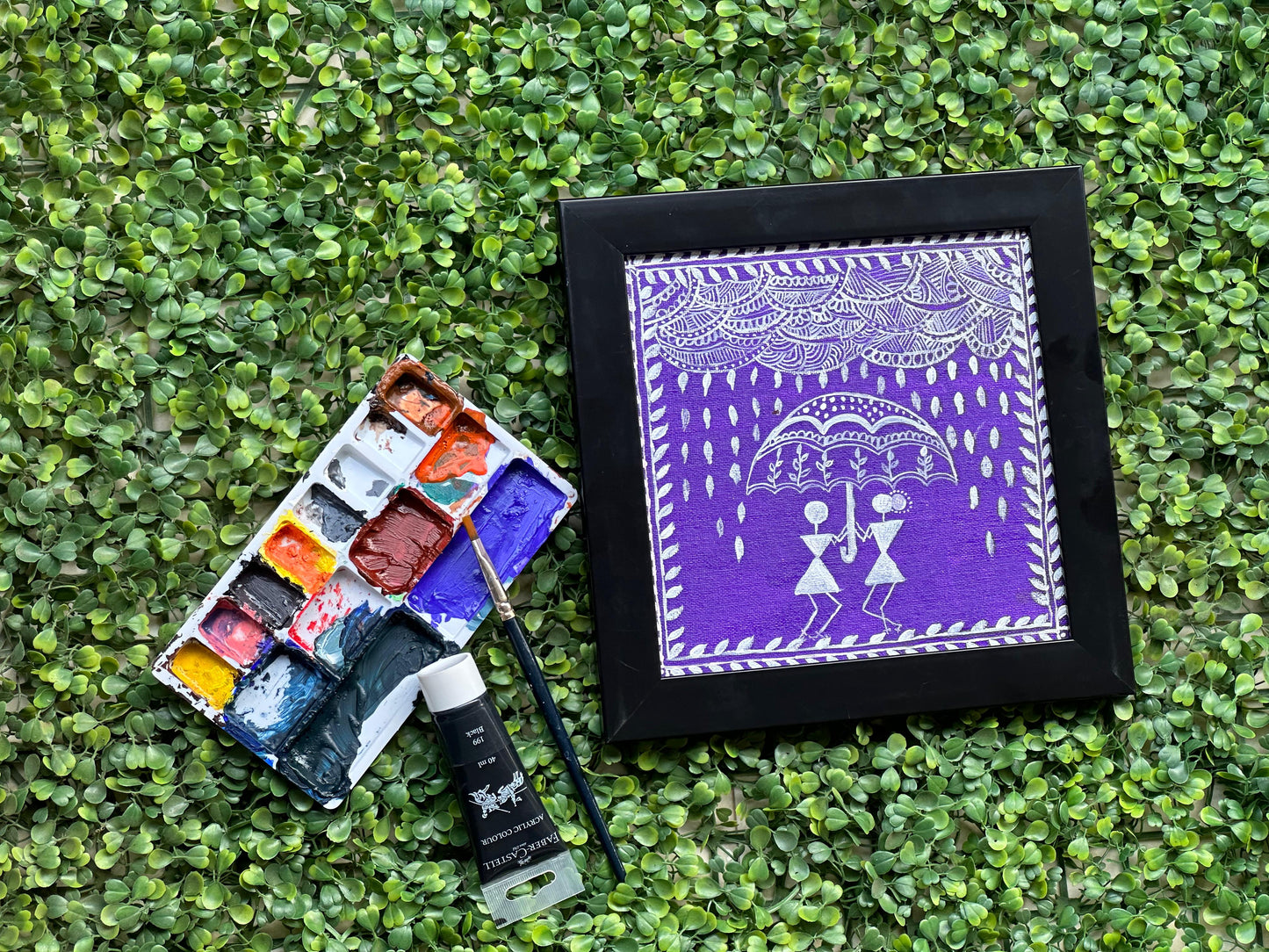VioletVows Canvas Painting